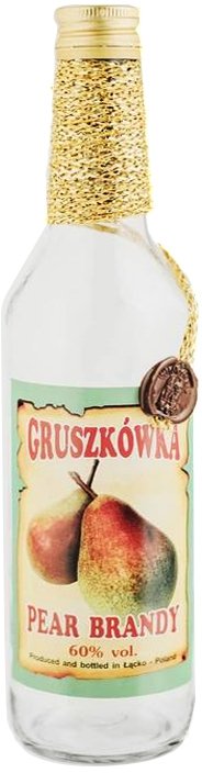 BUTELKA OZDOBNA GRUSZKÓWKA