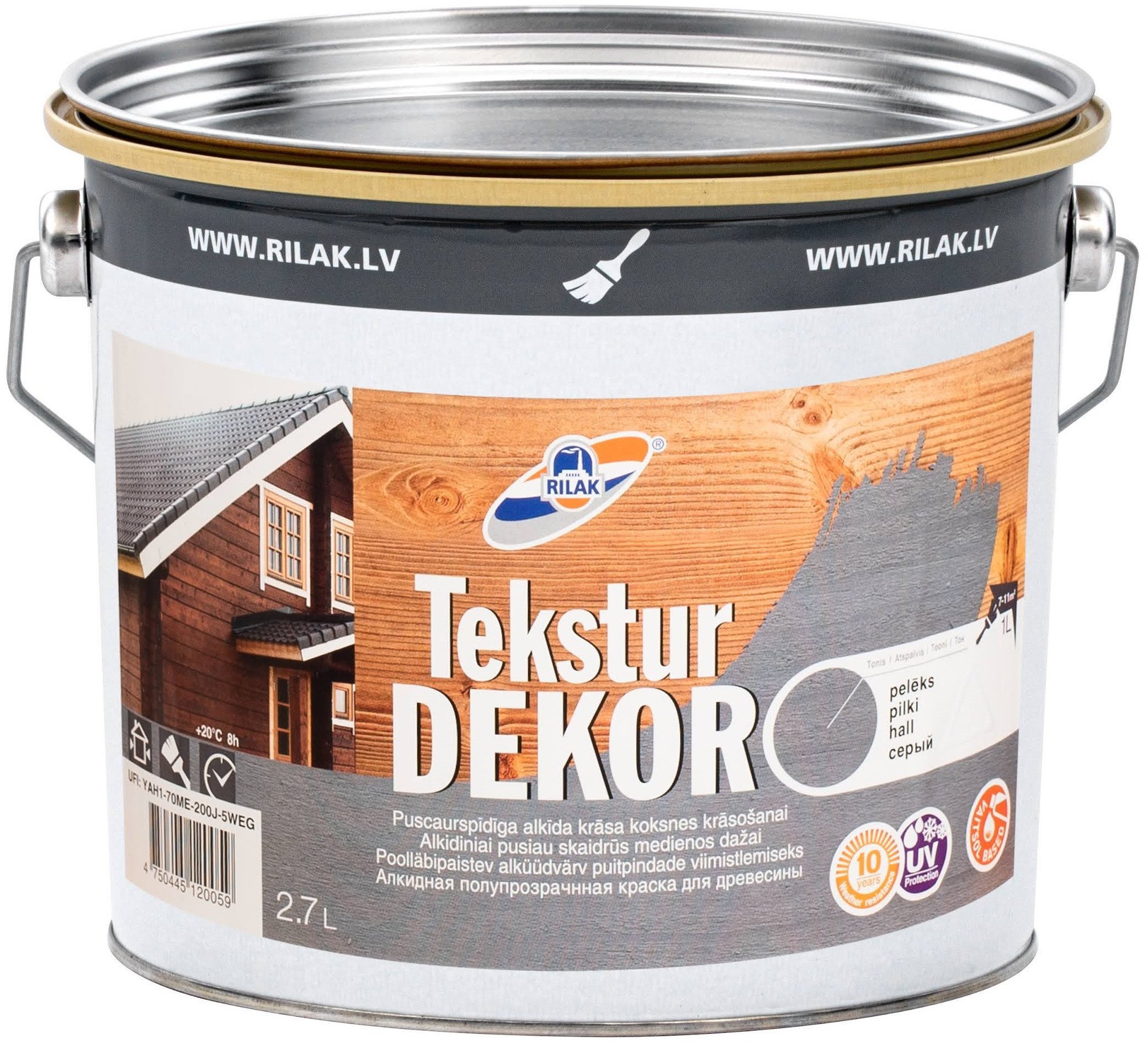 Rilak TEKSTURDEKOR DARK GREY 2.7L