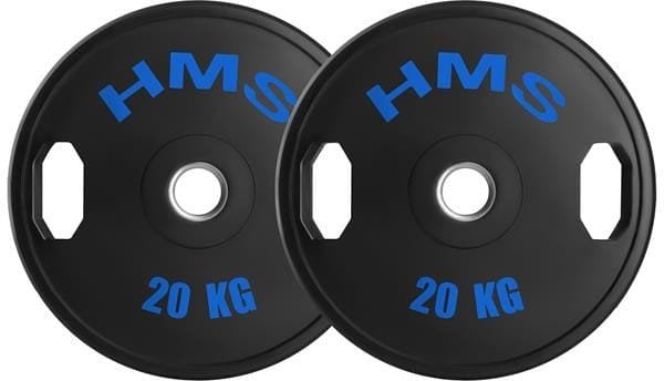 TOG20 2 x 20 KG TALERZ OLIMPIJSKI OGUMOWANY 2 x 20 KG HMS