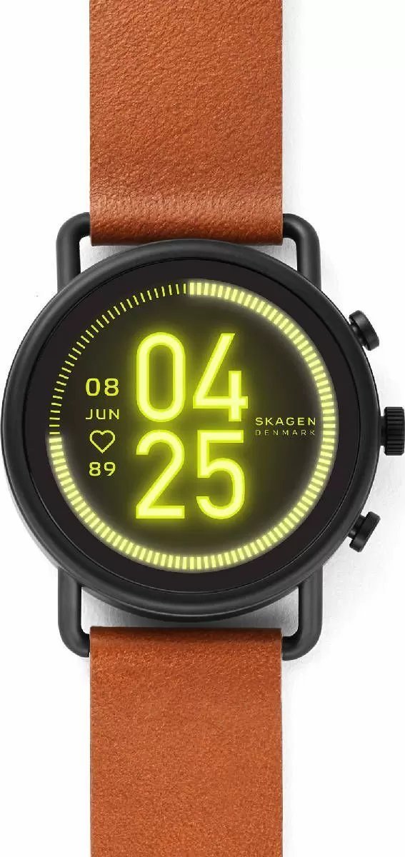 Smartwatch Skagen Falster 3 Brązowy (S7210440)