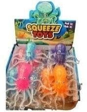 Ośmiornica gniotek 4kol 12szt/disp 012566 91009