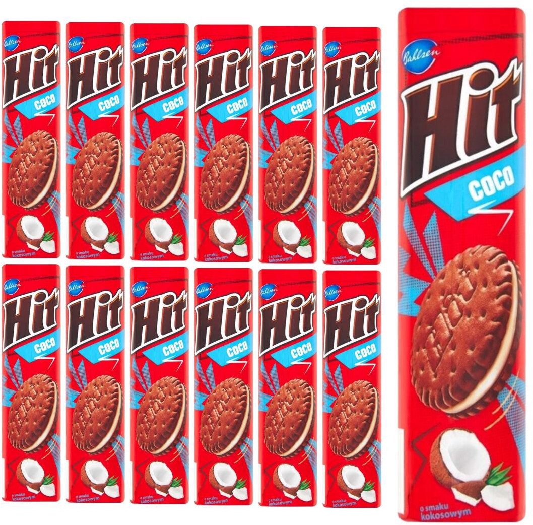 Hit Markizy o smaku kokosowym 220 g x 12 sztuk
