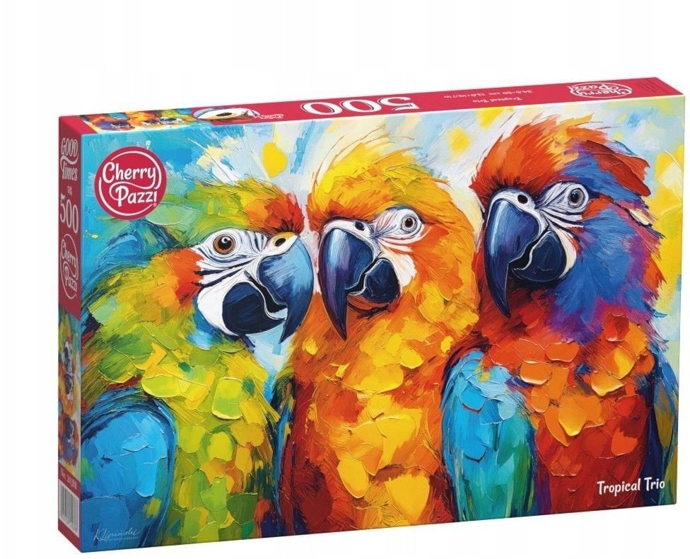 Platon Puzzle 500 Cherrypazzi TropicalTrio 20388