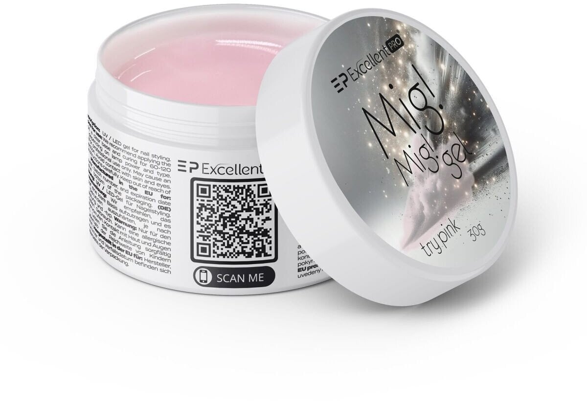 Excellent PRO Mig! Mig! Gel żel budujący Try Pink 30g