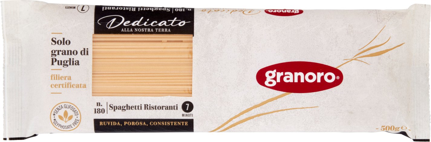 Makaron Dedicato Spaghetto vermicelli N.180 500g - Granoro