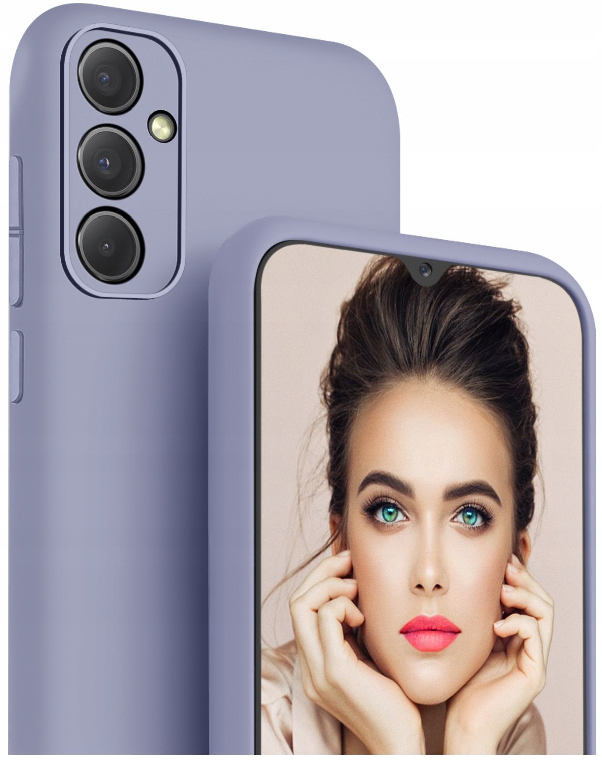 Etui do Samsung Galaxy A34 5G Case Silicone +Szkło