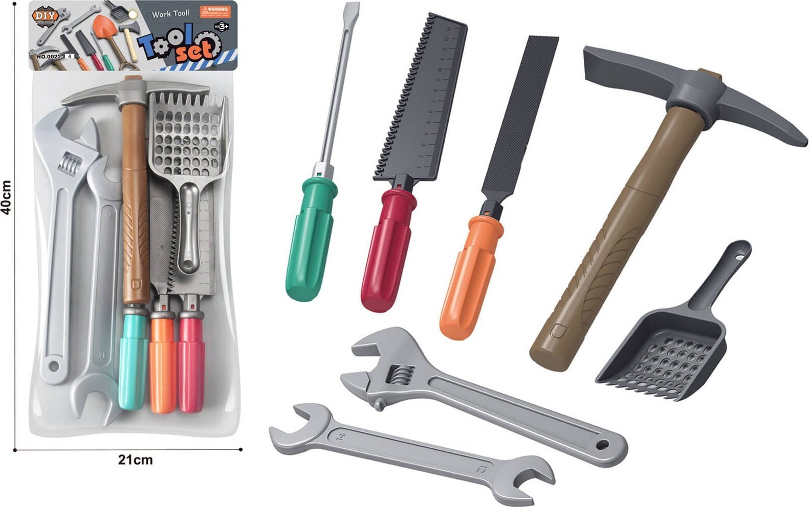 Trifox ZESTAW NARZĘDZI 7 ELEMENTÓW