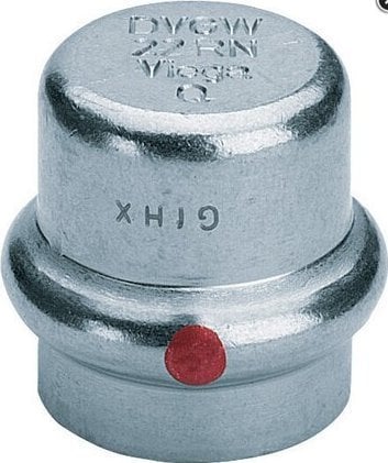 Zaślepka z SC-Contur 18 stal / ocynkowaneŁącznik do rur