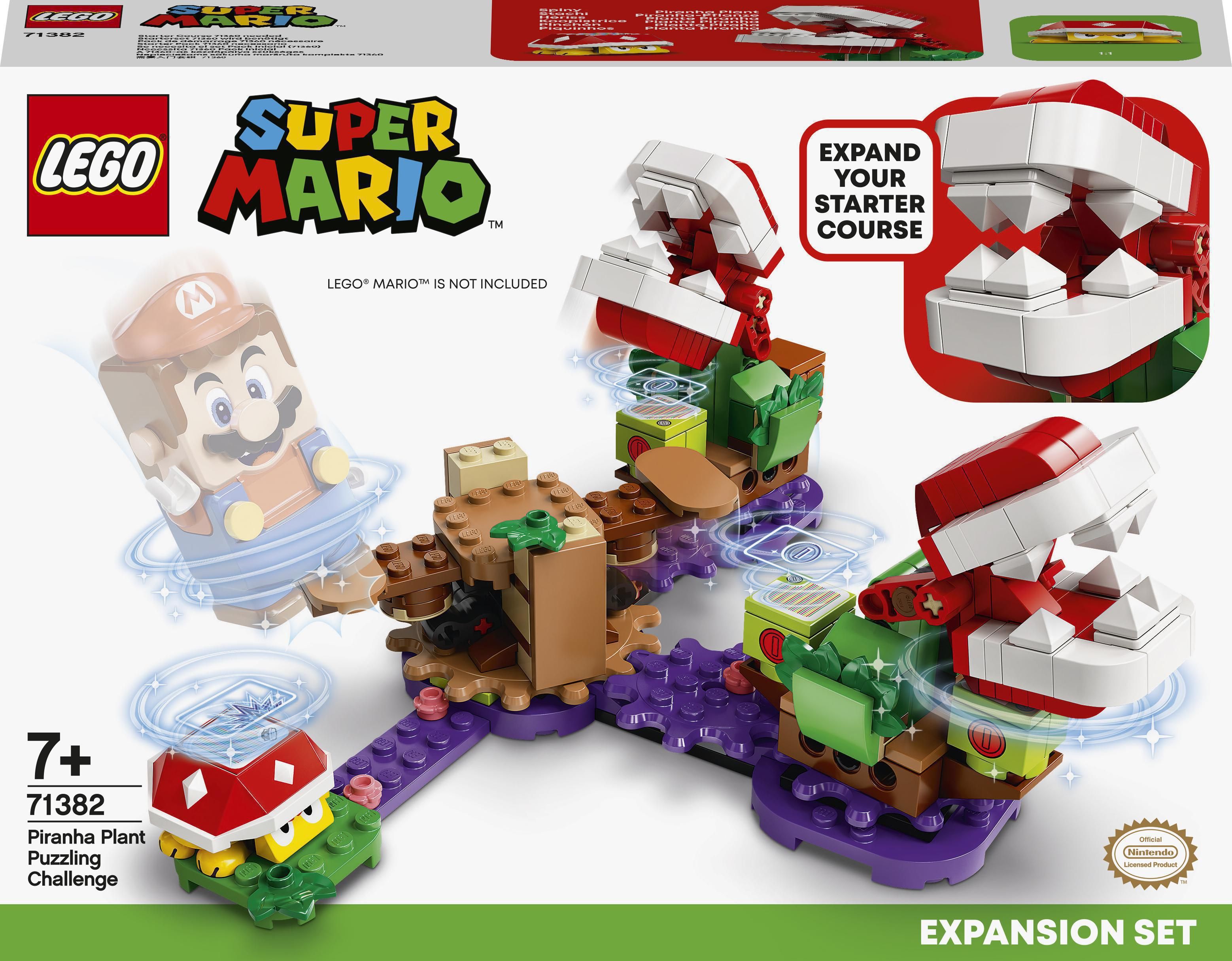 LEGO Super Mario Zawikłane zadanie Piranha Plant - zestaw dodatkowy (71382)