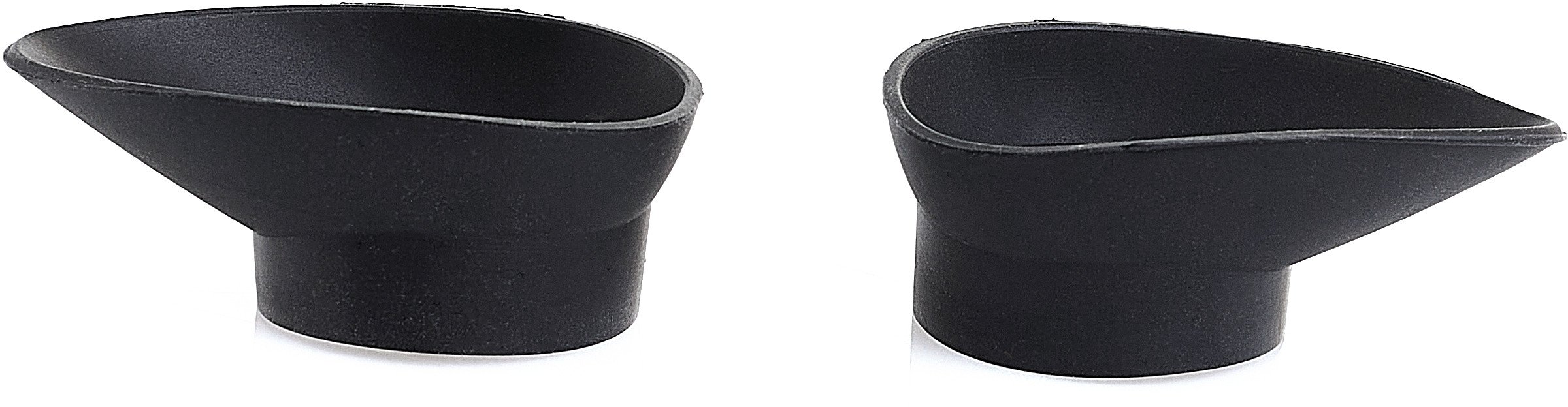 Szerokie gumowe muszle oczne wyprofilowane 2szt.