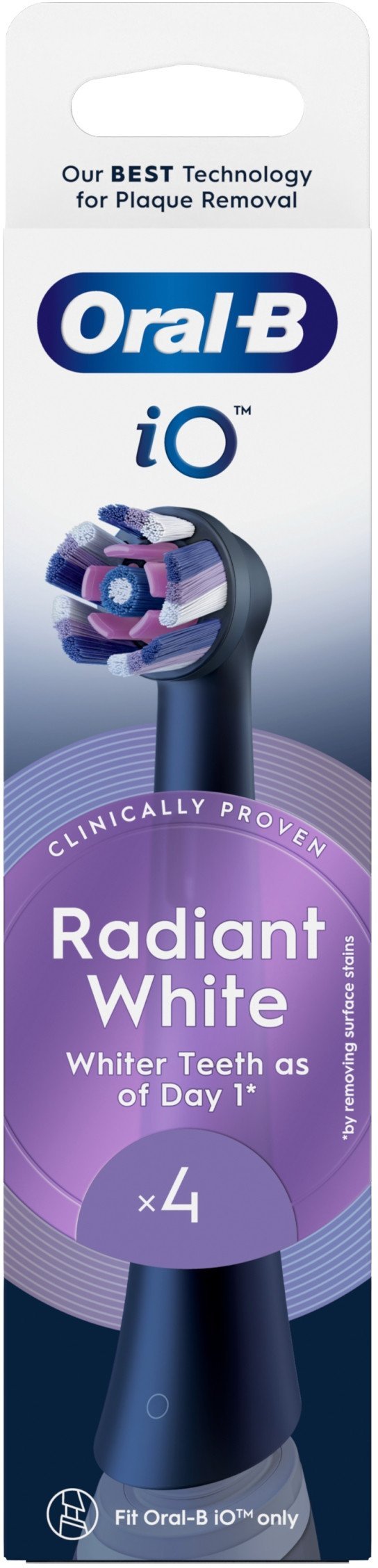 Końcówka Oral-B RADIANT WHITE IO EB4 BLK