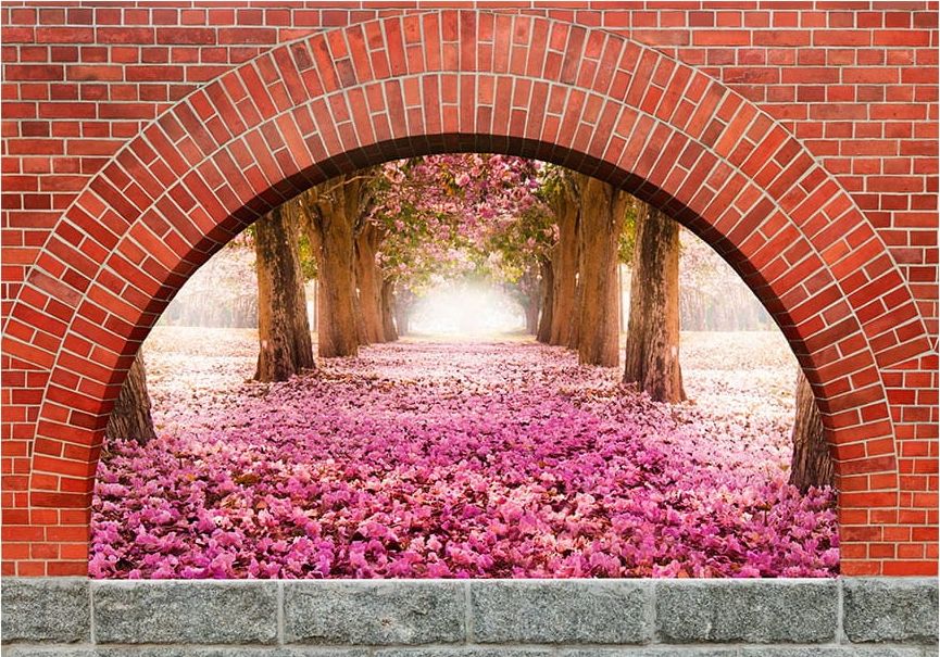 DecoNest Fototapeta - Magiczny most - 200X140