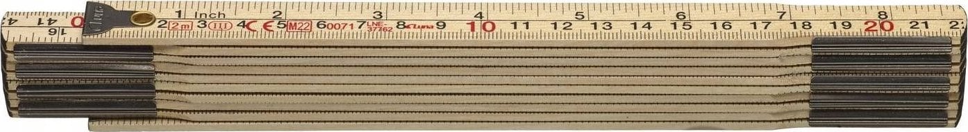 Luna Miara skadana 2 m - podziaka mm/cale