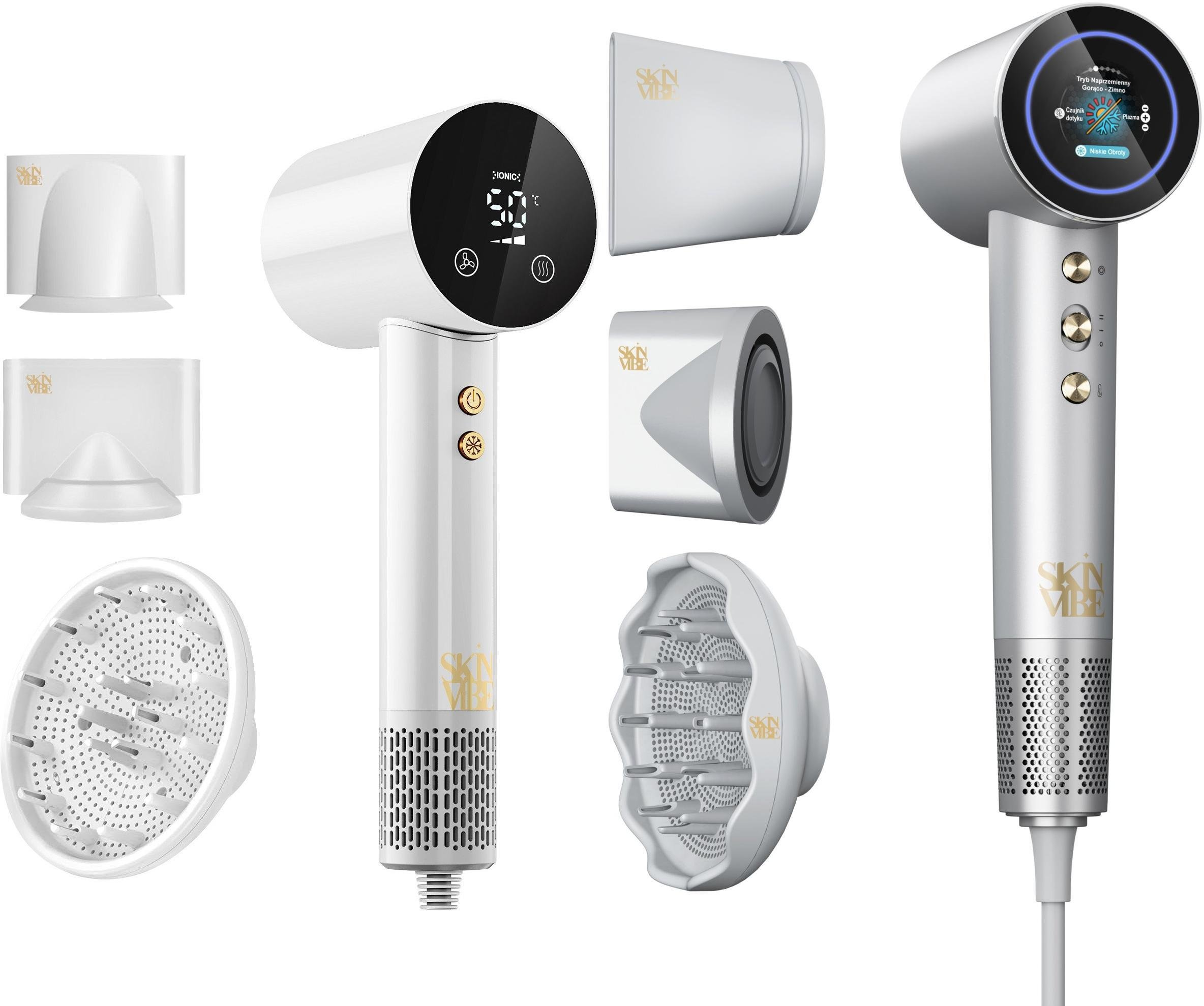 Suszarka SkinVibe SkinVibe Libra AirLoom (SV-002WH) + SkinVibe Aurea Family X Plasma (SV-001SL)