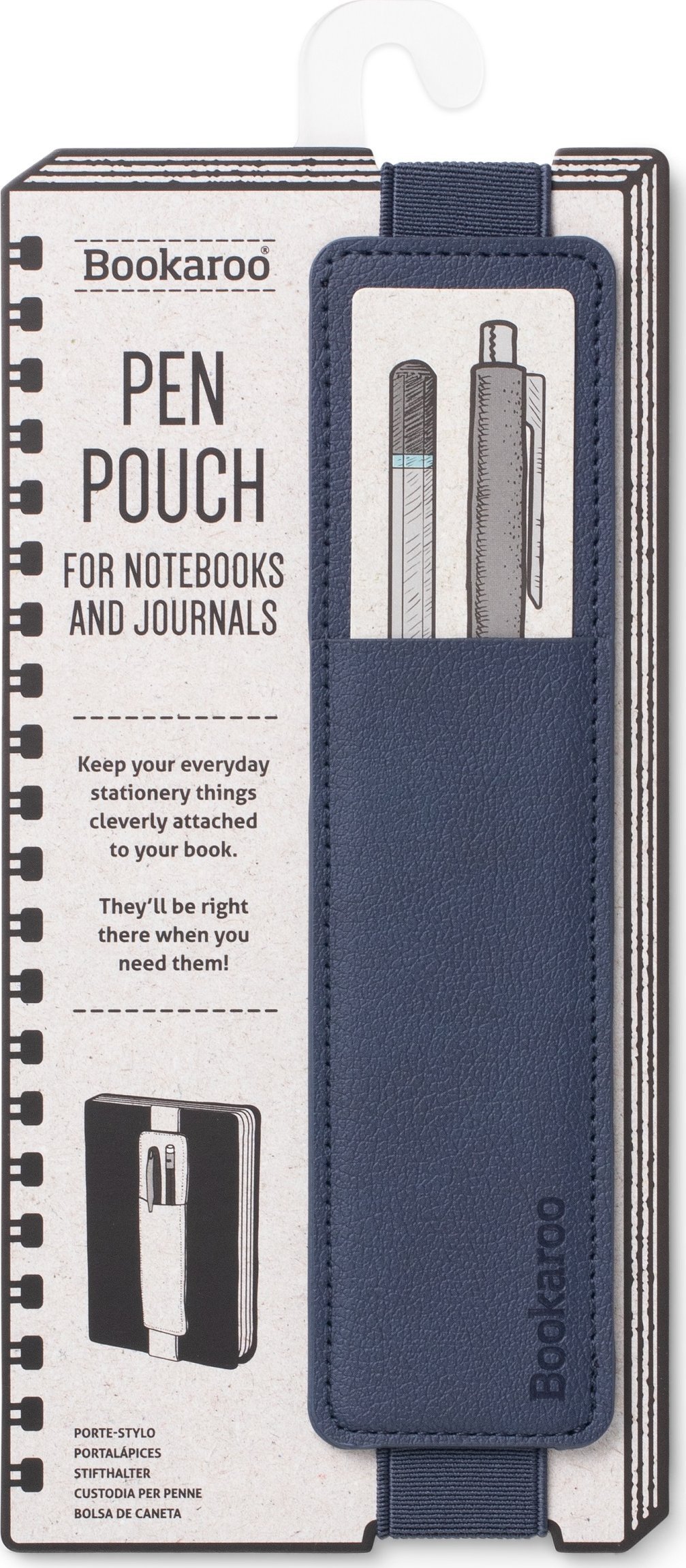 Piórnik Teka Bookaroo Pen Pouch - uchwyt na długopis granatowy