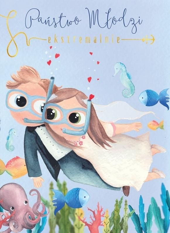 HENRY Karnet B6 Ślub - Nurkowie