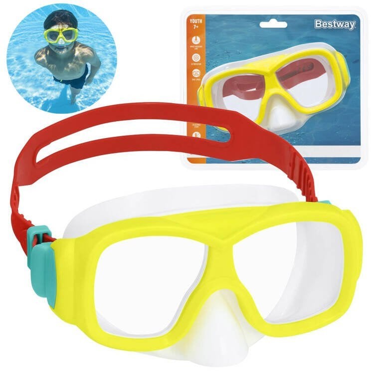 Bestway Okulary Maska do pływania i snurkowania AQUANAUT 22039