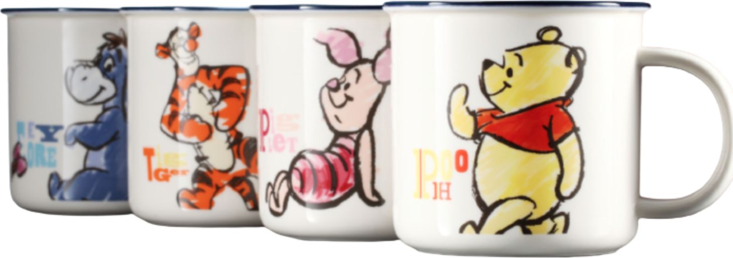 Pan i Pani Gadżet Kubek Ceramiczny Kubuś Puchatek i Przyjaciele