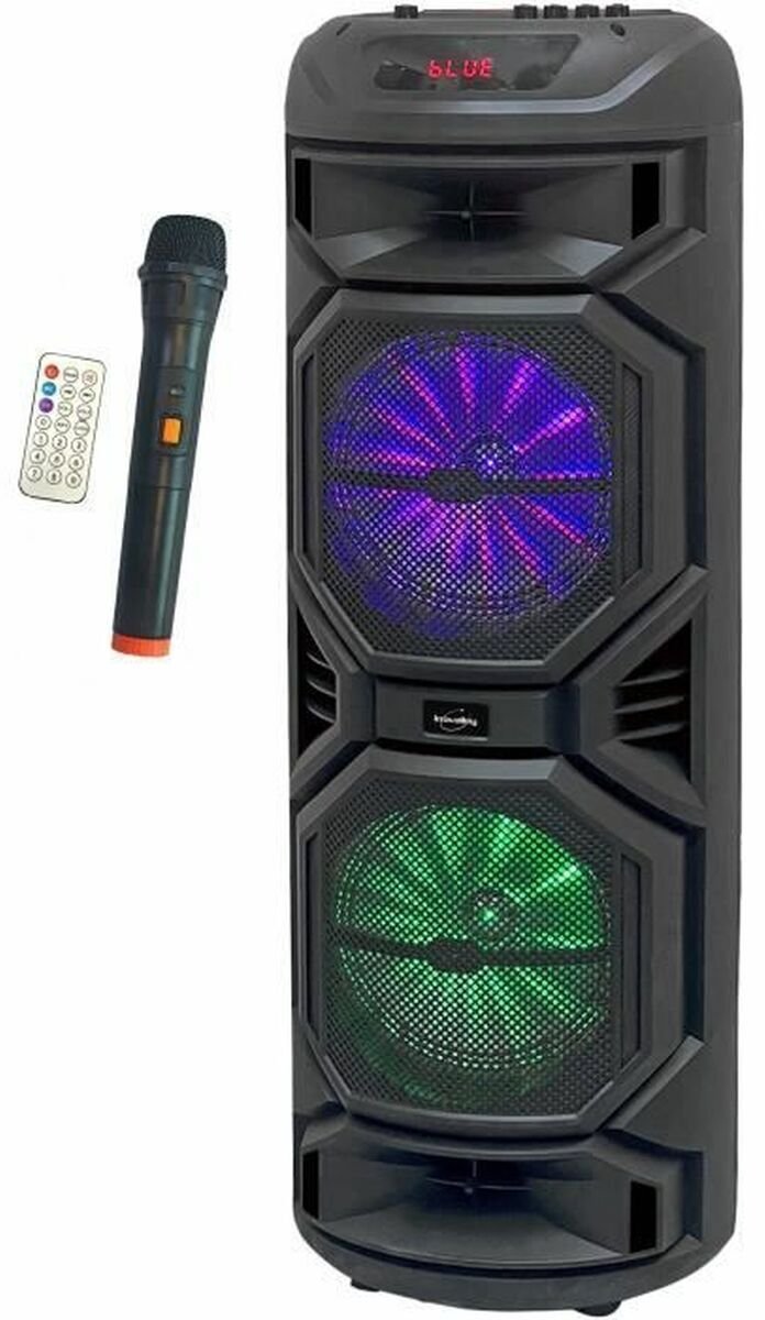 Głośnik Inovalley Głośnik Bluetooth Przenośny HP59-XXL Czarny 800 W