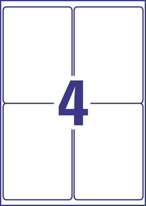 Avery Zweckform ETYK.ZF 7915 99,1X139 10ARK. ETYKIETA DO UŻYTKU ZEWNĘTRZNEGO - 7915-10