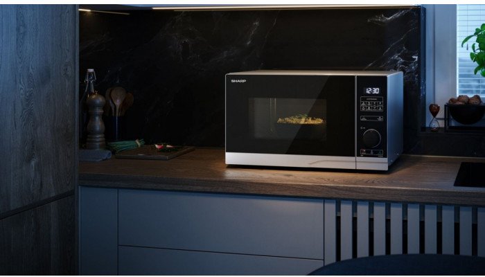 Kuchenka mikrofalowa Sharp sharp Kuchenka mikrofalowa 23L YC-PS234AE-S