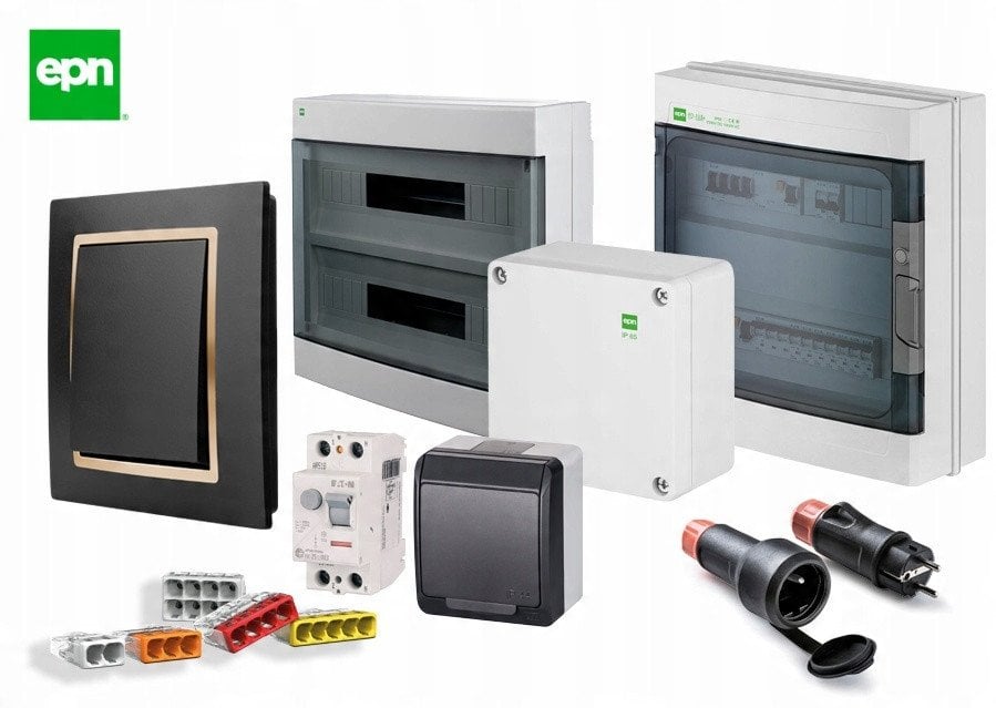 SWITCH 5001-67 IP65 AQUANT BLACK