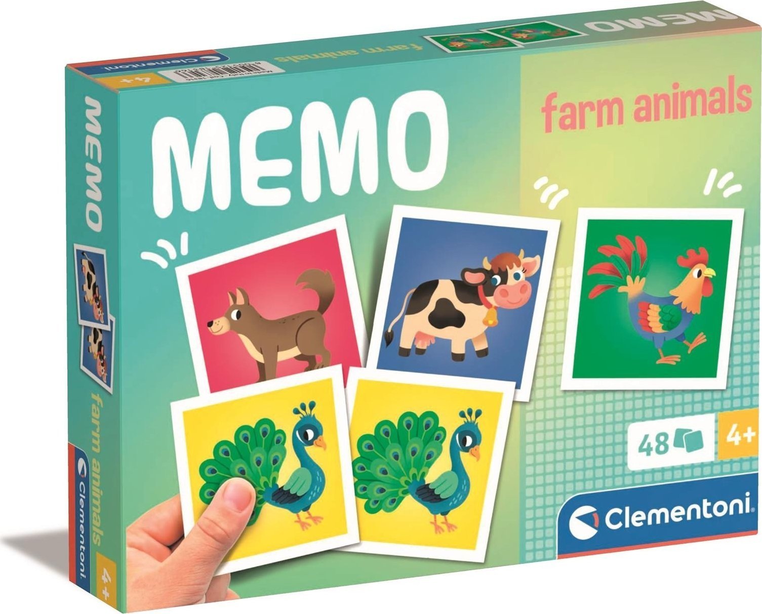 Clementoni GRA MEMO FARM ANIMALS 18316 CLM PUD