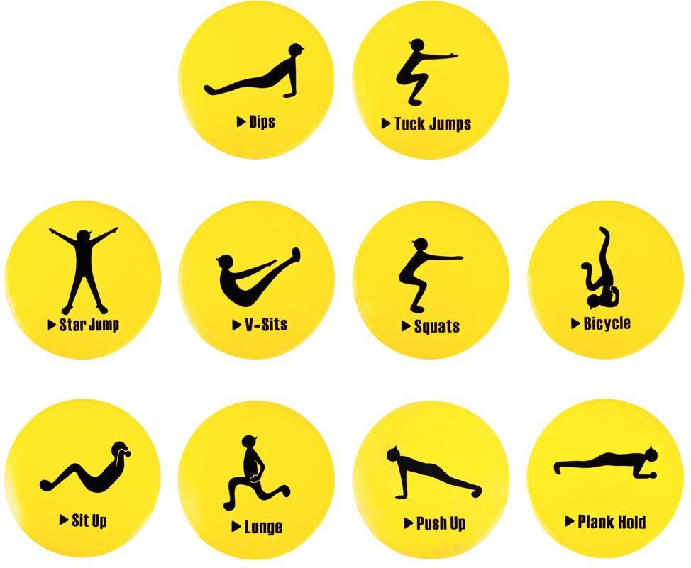 inSPORTline Znaki do stanowisk treningowych inSPORTline Agily (11012)