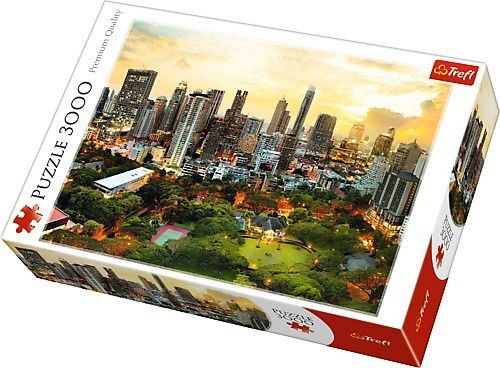 Trefl Puzzle 3000 el. Zachód Słońca w Bangkoku (226214)