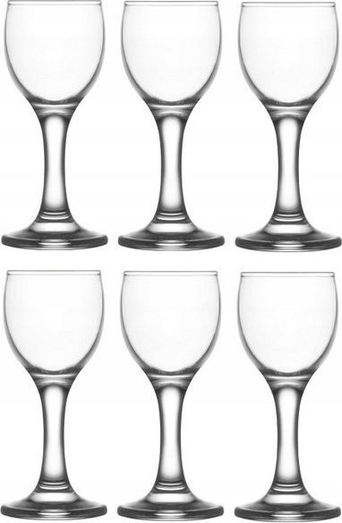 Kadax KADAX Kieliszki Do Likieru Nalewek Wódki 55ml 6szt