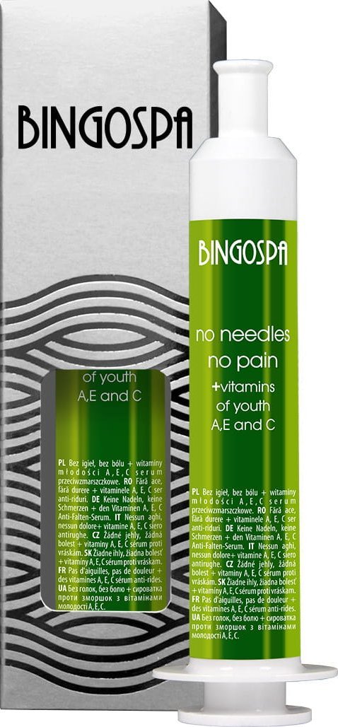BingoSpa Bez igieł, bez bólu z witaminami A,E i C BINGOSPA