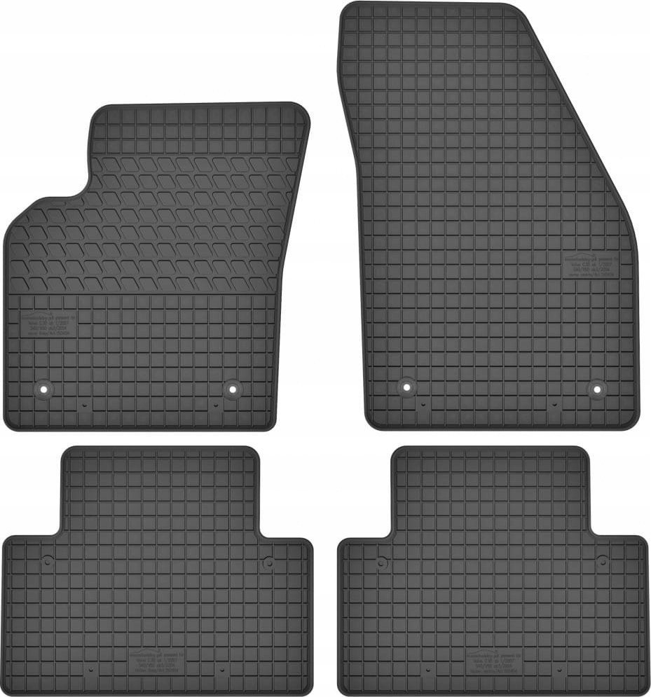 MotoHobby Volvo V50 Dywaniki gumowe PREMIUM stopery