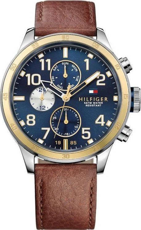 Zegarek Tommy Hilfiger ZEGAREK MĘSKI TOMMY HILFIGER TRENT(zf002b) uniwersalny