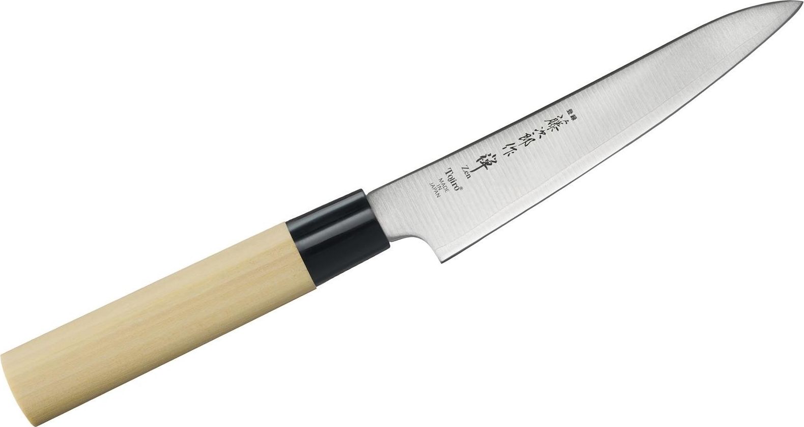 Tojiro Nóż kuchenny uniwersalny Tojiro Zen Dąb FD-562D 13 cm uniwersalny