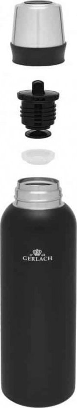 Gerlach Termos turystyczny Assist 1 l Czarny
