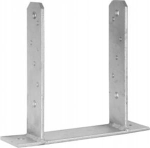 Domax Podstawa słupa przykręcana do betonu 160x200mm ocynkowana