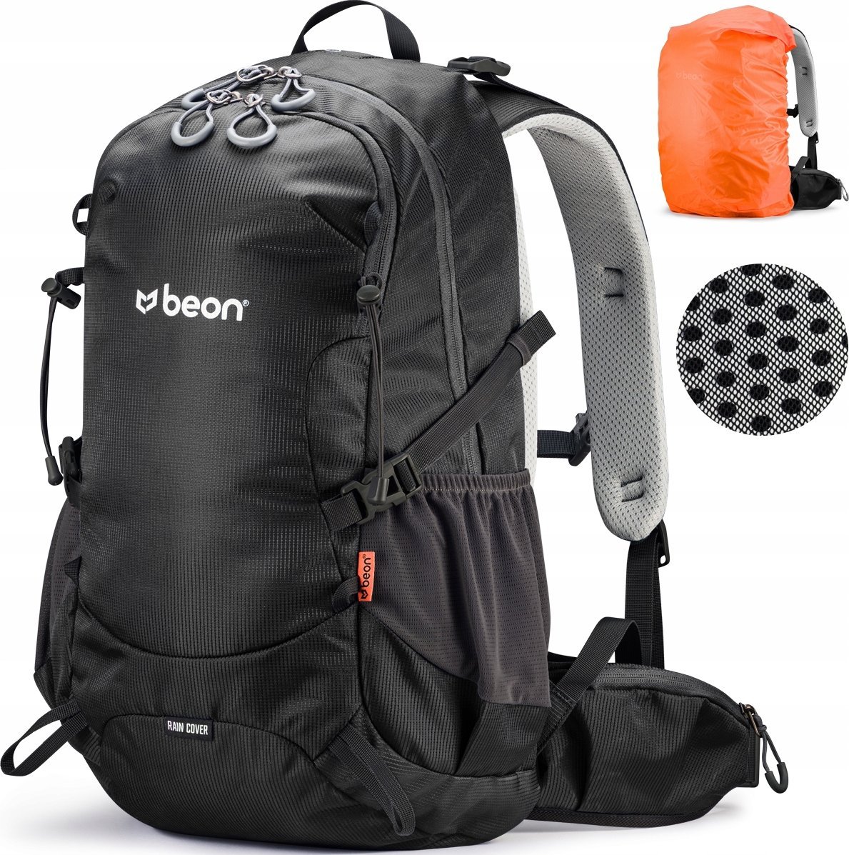 Plecak turystyczny Beon Plecak turystyczny Beon XB540 Black