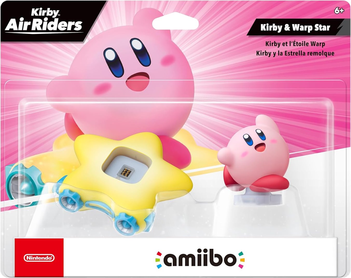 amiibo Kirby & Warp Star (Kirby Air Riders)