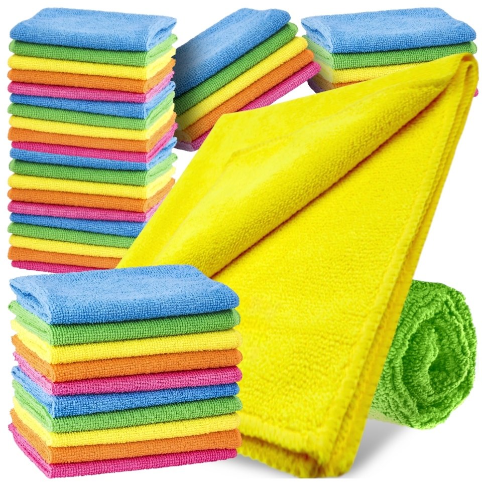 ŚCIERECZKA Z MIKROFIBRY 30x30cm 40 szt. KANZA