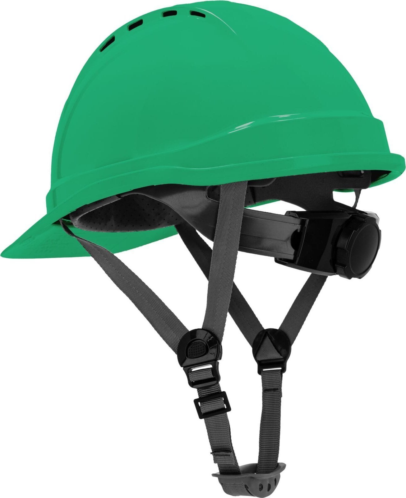 HEŁM PRZEMYSŁOWY OCHR. WENT., ZIELONY, KAT. II, CE, LAHTI