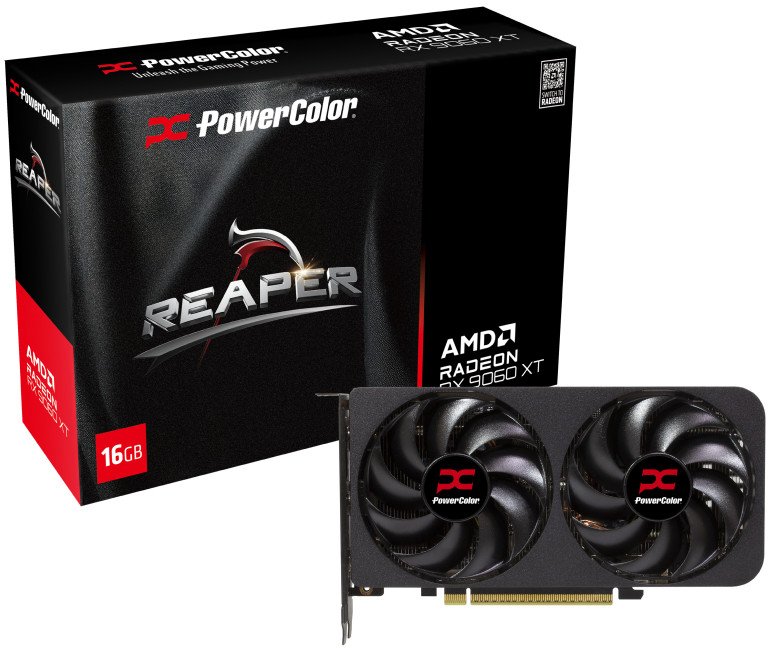 Karta graficzna POWERCOLOR Reaper Radeon RX 9060 XT 16GB GDDR6 (RX9060XT 16G-A)