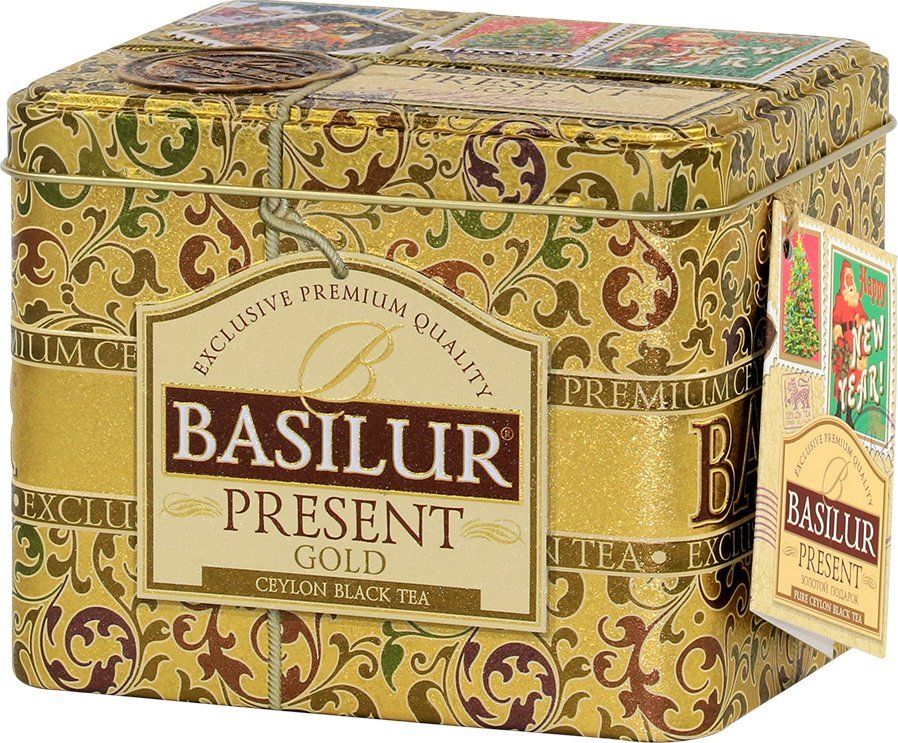 Basilur Herbata czarna cejlońska Present Gold 100g