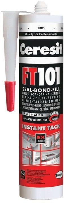 SEALING COMPOUND FT101 WHITE 280ML (12)