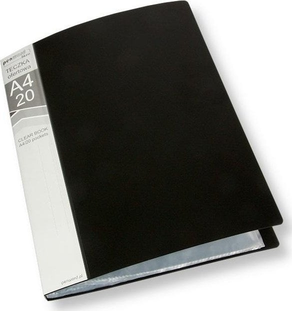 Teczka A4/20 ofertowa czarna