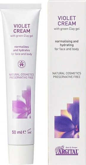 Argital Krem do twarzy z fiołkiem trójbarwnym nawilżający 50ml