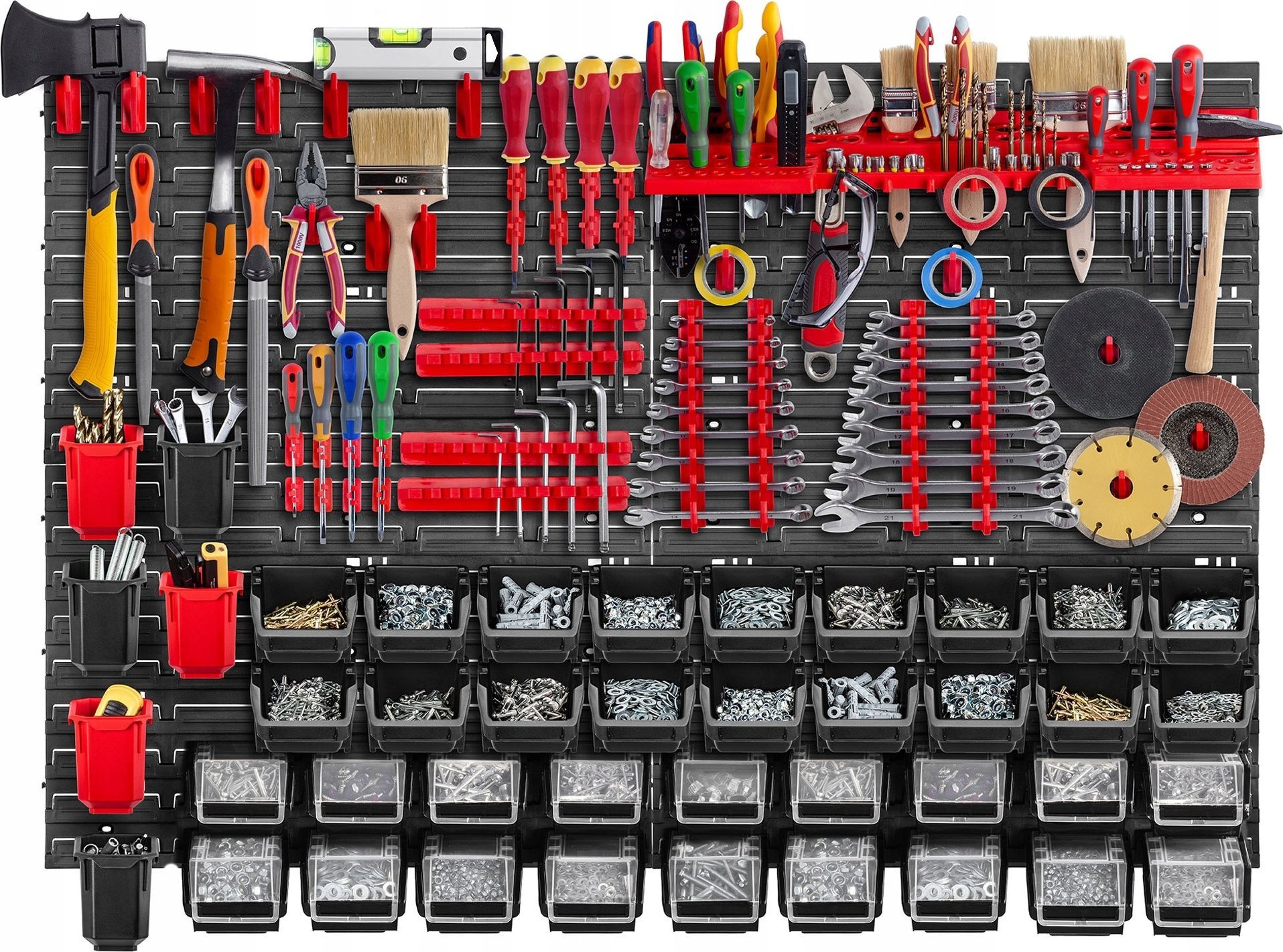 Kadax KADAX Tablica Narzędziowa Ścianka 116x78cm 83 el