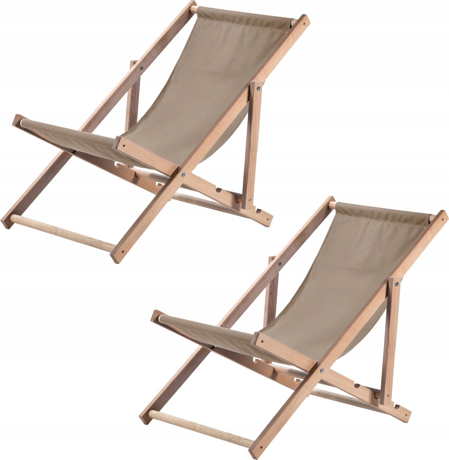 Kadax KADAX Leżak drew standar Cappucino NETF001 pak2szt