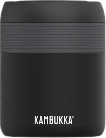 Kambukka lunchbox Bora 600 ml stal nierdzewna matowa czarna