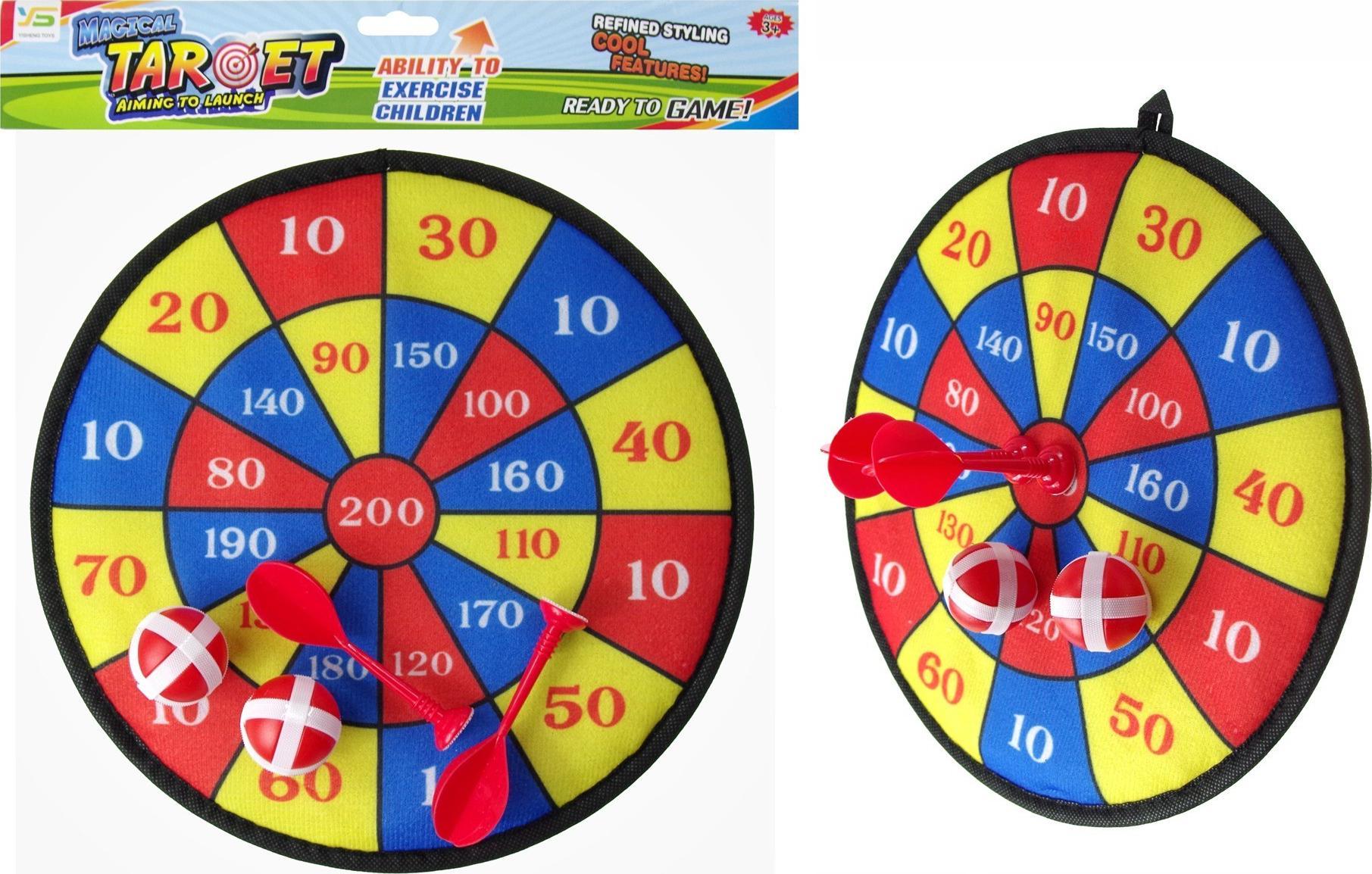 Mega Creative Tarcza z rzutkami piłkami na rzep Dart Mega Creative 460439