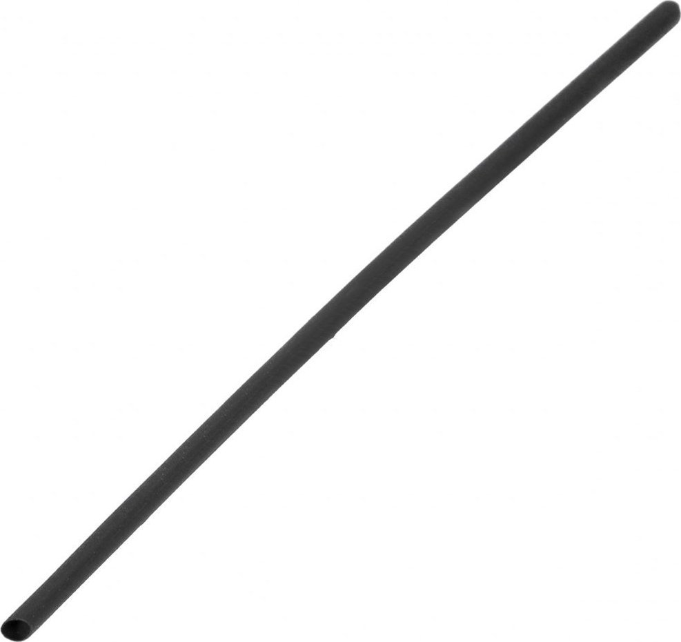 Orno Koszulka termokurczliwa fi2,5mm 1m, blister,czarna